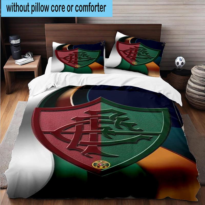 3pcs Champions Celebration Printed Bedding Set Duvet Cover Closure Includes 1 Duvet Cover & 2 Pillowcases Bedding Sets Home Decor Gifts