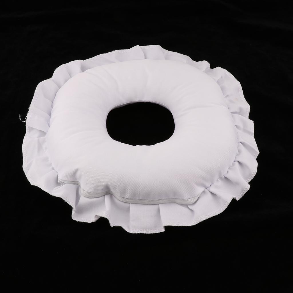 

Face rest for the treatment couch Nose slit cushion Face cushion for белый