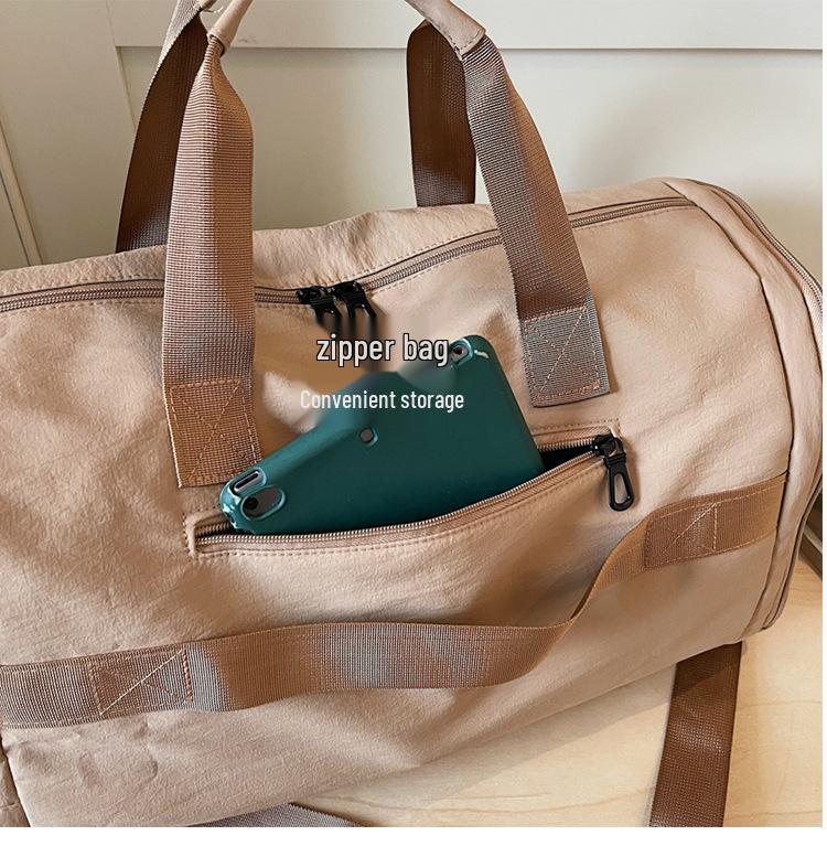 Large Capacity Lightweight Fitness Travel Bag with Shoe Compartment for Men and Women
