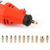 22 PCS Rotary Tool Brass Collet Set 0.5-3.2mm 4.3mm Shank Collet Bit Set Quick Change Drill Chuck Set For Dremel