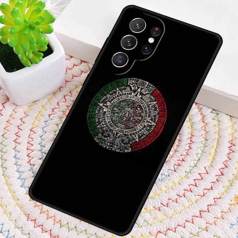 Aztec Calendar Mayan Native Phone Case for Samsung Galaxy note 10 pro S26 Ultra S23 S24 FE S25 S21 S22 PLUS shockproof Cove