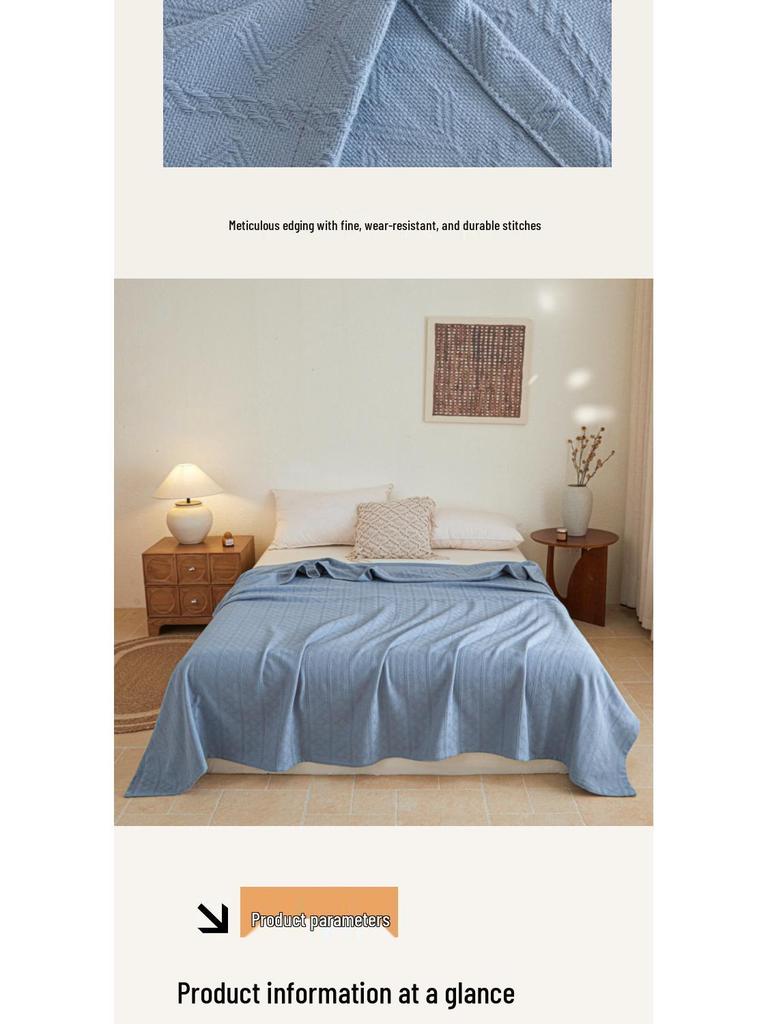 Summer Cool Cotton Quilt: Tijingmeng Air Conditioning Blanket for All-Season Comfort