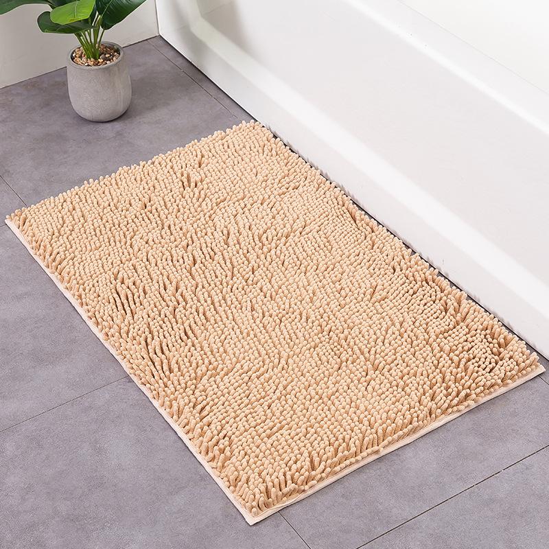 Chenille Non-slip Doormat: Water Absorbent Bathroom & Kitchen Mat