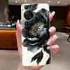 Für Huawei P60 Pro 2023 p60pro Hülle Cover Luxus Mode Schmetterling Blumen Transparent Weiches TPU Fundas Für Huawei P 60 P60 Pro Hülle
