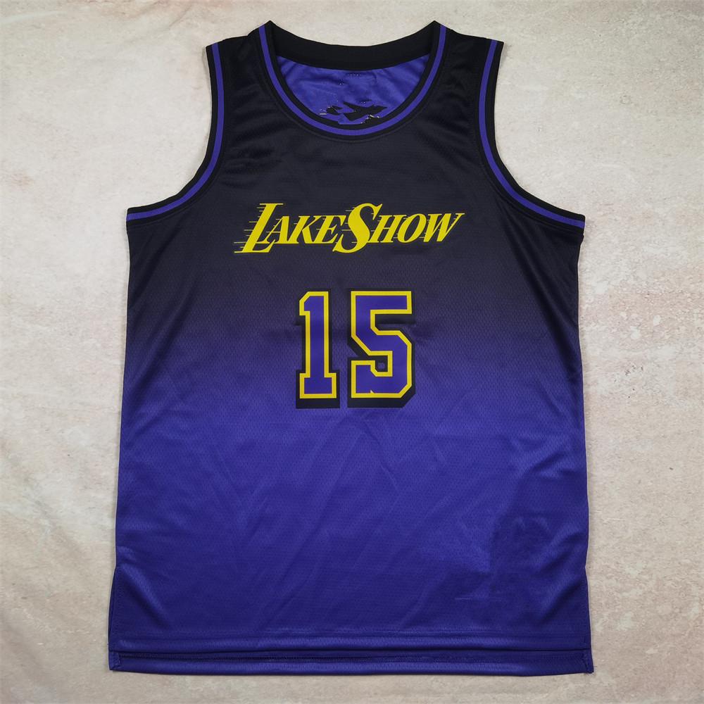 

2025 Lakers Reaves City Edition Purple Basketball Jersey XXL