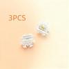 1/3pcs NEW Christmas Snowflake Acrylic Hair Claw Winter Romantic Snowflake Hair Claw Clips For Women Girls Hair Accessories