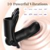 APP Controlled Wearable Panty Vibrator with Dual Clitoral Stimulation with 9 Vibration Modes Mini Hidden Butterfly Vibrator Couples Sex Toys