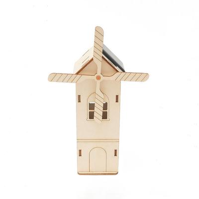 Solar Windmill House Interesting Technology Environmental Protection Physics New Energy Science Experiment