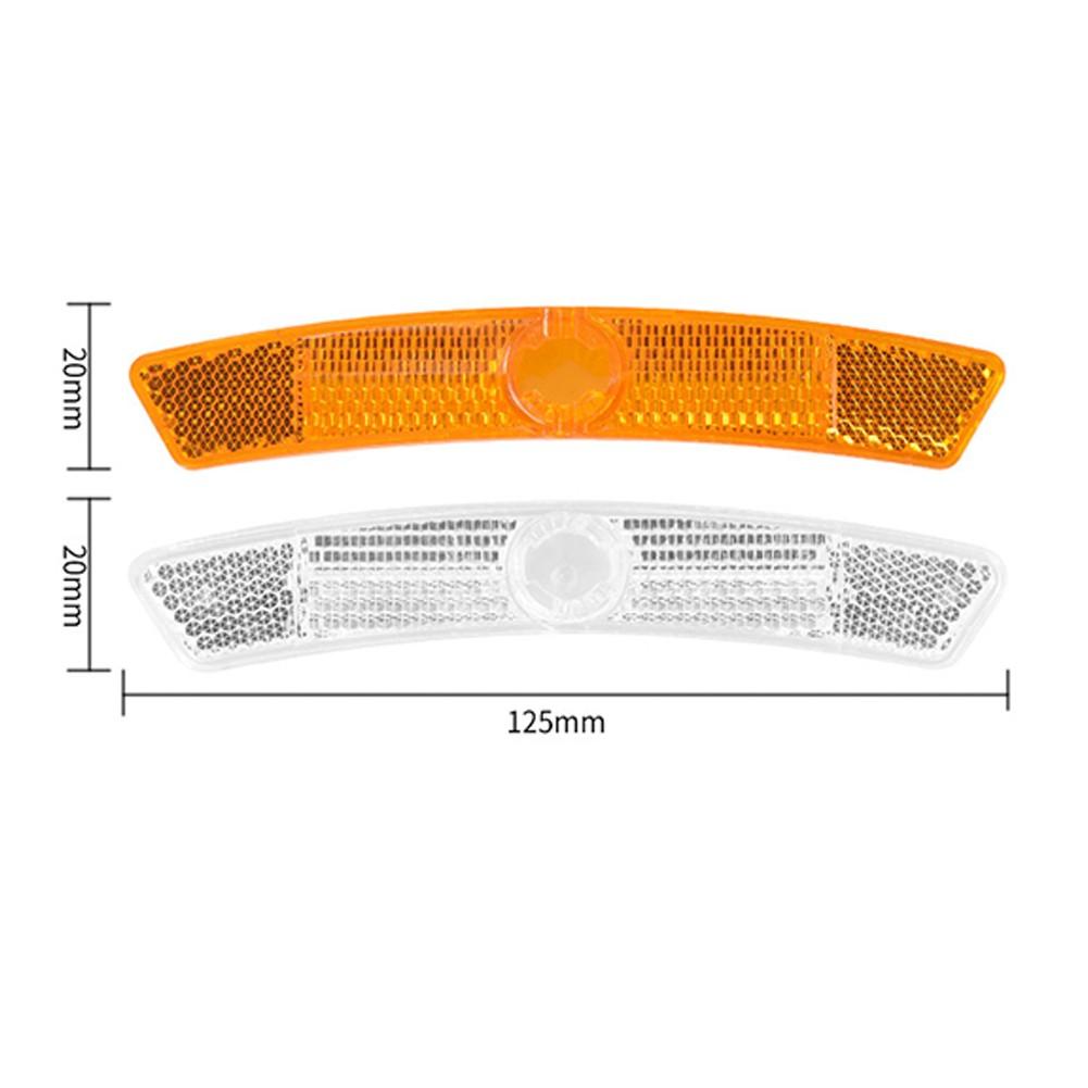125*20mm Spoke Reflector 4 Pcs Accessories Replacement