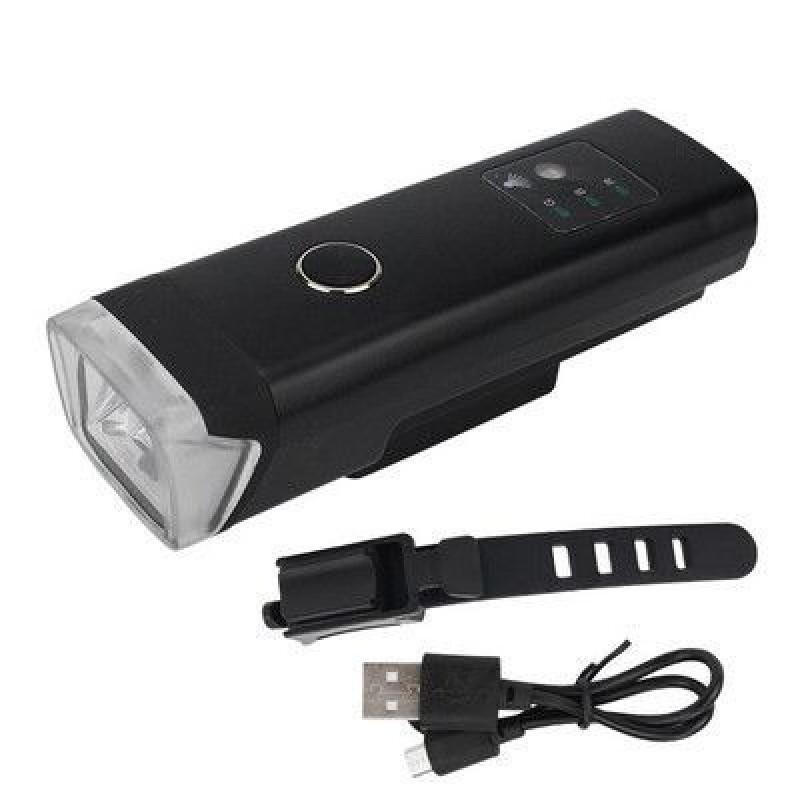 UOSU USB Rechargeable Bicycle Front Light & 056 Taillight Set