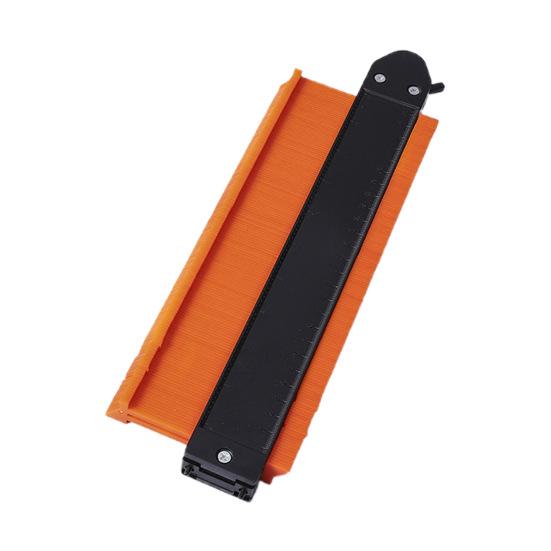 Contour Gauge Compact Design Portable Multipurpose Profile Copy Contour Gauge Standard Pipe Tile Wood Laminate Measuring Tool