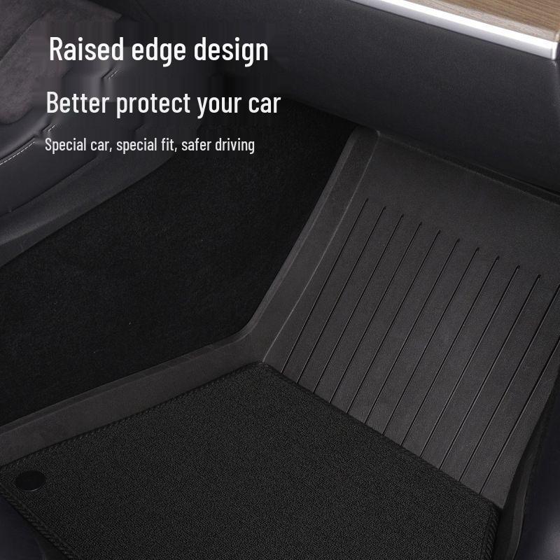 High-Quality TPE Trunk Mat for Tesla Model Y - Premium Car Floor Mats