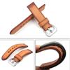Vintage Genuine Leather Watch Bands 20mm 22mm 24mm Handmade Stitching Watch Strap Replacement Women Men Cowhide Wristband Belts