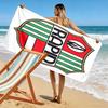 Rapid Vienna team Print Beach Towel, Large Soft Quick Dry Towel for Beach Camping Swimming