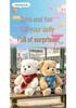 Cute Teddy Bear Plush Toy Scarf Doll - Perfect Gift for Children or Girlfriend