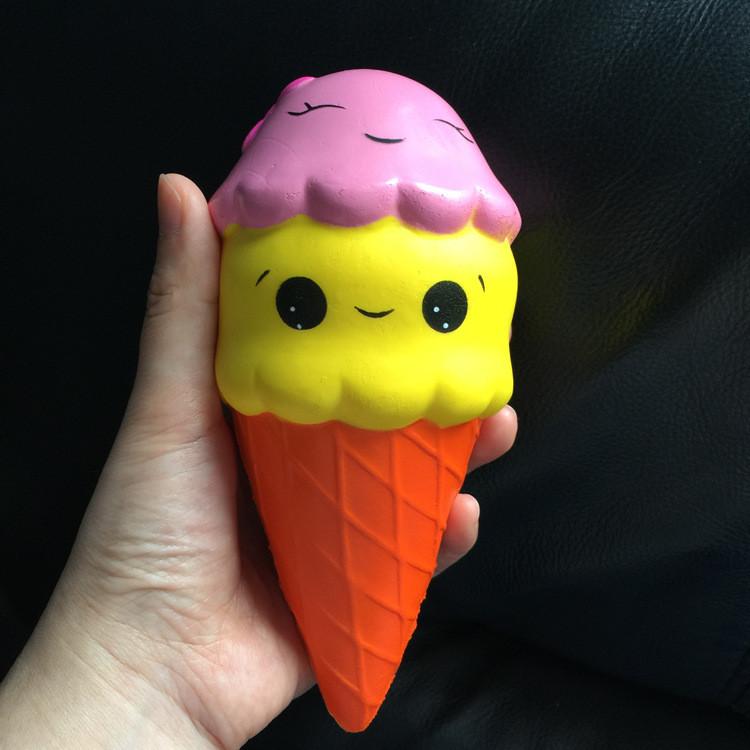

Squishy Ice Cream Plush Toy With Slow Rebound For Kids Gift And Collectible Fun