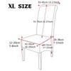 XL Size Chair Cover Big Size Velvet Fox Fabric Long Back Europe Style Seat Chair Covers for Restaurant Hotel Party Banquet