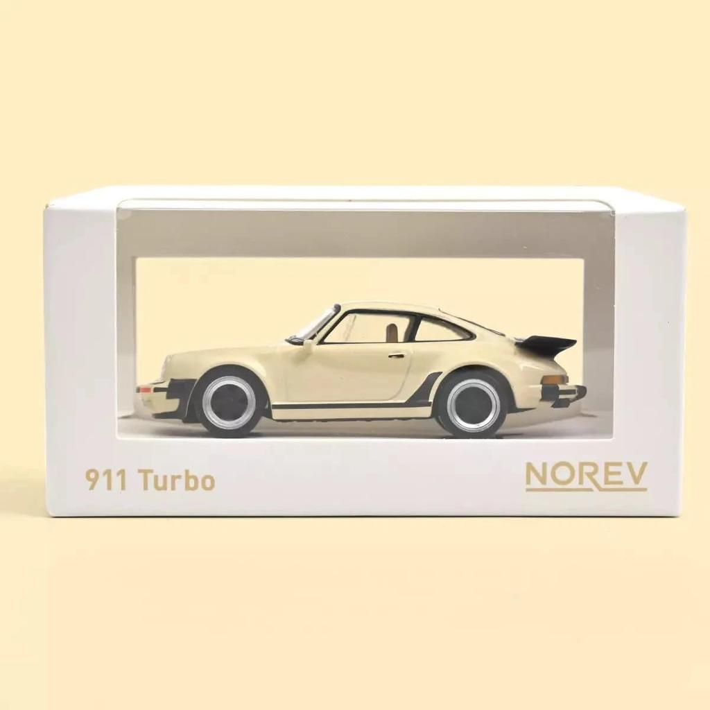 NOREV 1/43 Porsche 911 930 Turbo 1978 Beige NOREV JET CAR Miniature Car