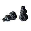 Ebony Gourd DIY Handmade Jewelry Pendant Charms