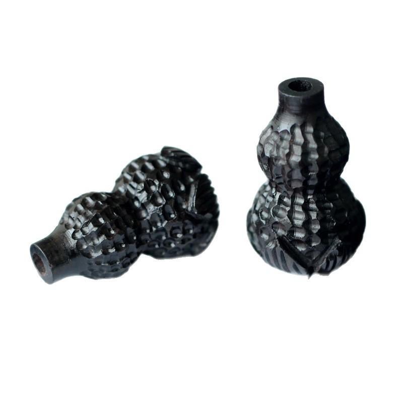 Ebony Gourd DIY Handmade Jewelry Pendant Charms