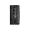 Men's Crocodile Pattern Long Wallet for US Dollar Bills, Customizable for Business Use