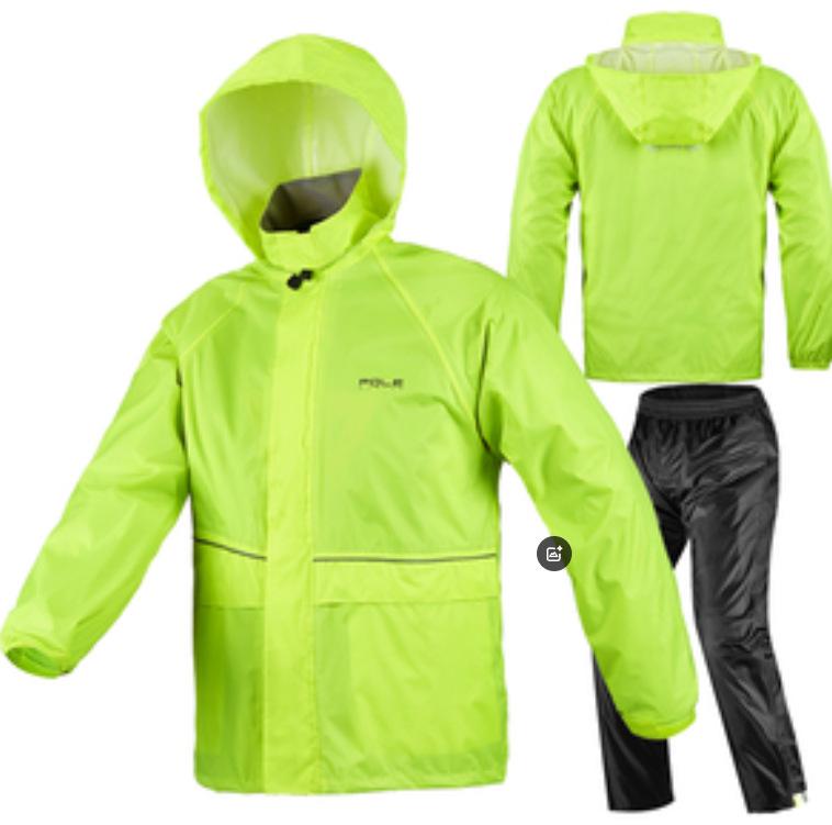 Men's Full-Body Waterproof Motorcycle Riding Suit - Rainproof, Touring, Split Type