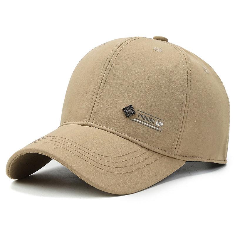 New Men's and Women's Baseball Cap Cotton Polyester Iron Standard Visor Trend Printed Alphabet Cap Casual Sun Hat