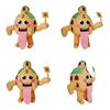 Steal A Brainrot House Shaped Plush Toy Cuddle Doll With Short Fans Gifts Doll