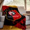 Stade Football Club Crest Blanket Lightweight Ideal Bedding Blanket Perfect for Travel, Camping, Living Rooms, Offices, Sofas, Fan Christmas Gift