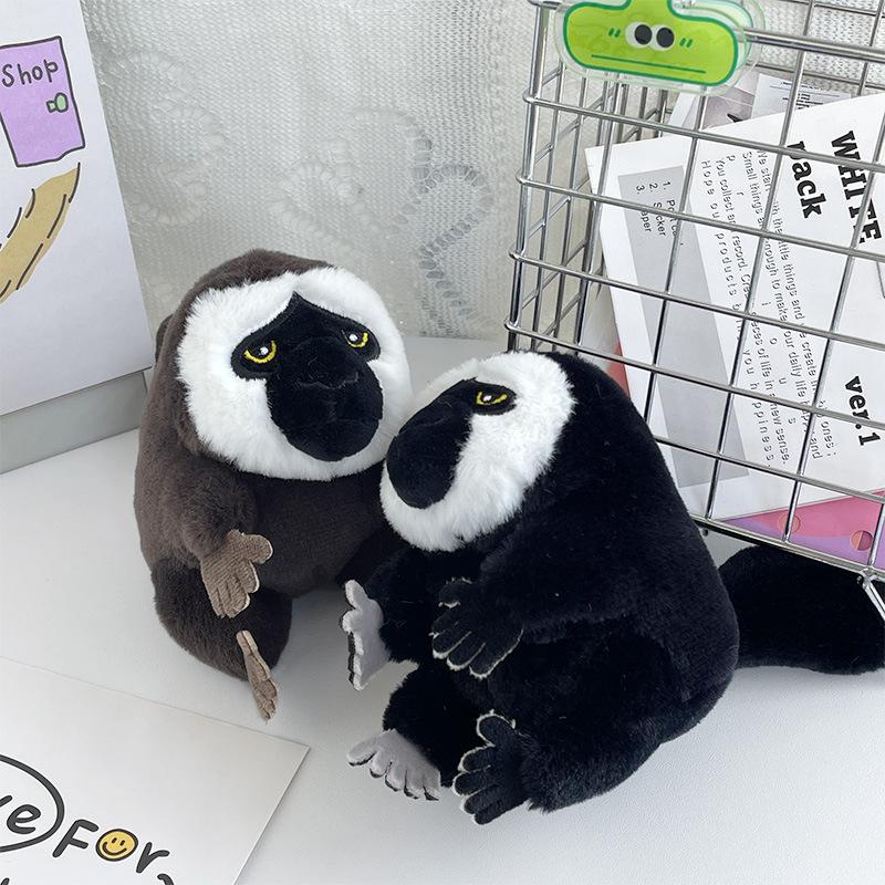 New White-faced Monkey Plush Keychain Pendant Doll Creative Doll Grab Machine Doll Children's Holiday Gift