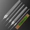 Wear-resistant Steel Steel Files Flat/Semicircle/Triangle/Circle/Square 6/8 Inch Hand File Grinding Sharpening Sharpener Metal