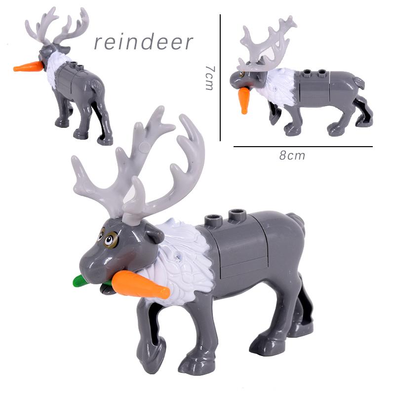 Interesting Toys And Dolls Unisex Kids New Classic Building Bricks Diy Juguetes Bloques Compatible Mini Whale Farm City Animals Zoo Blocks Toys For Kids Fit Baseplate