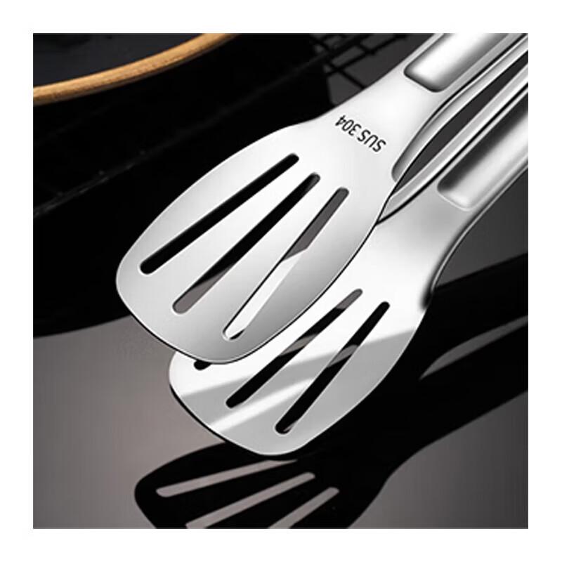 14-inch 304 Stainless Steel Food Tongs