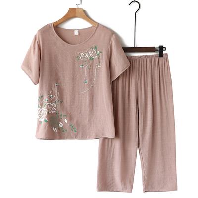 Set Pantaloni de Vară pentru Femei Set Pijamale de Vară Fashion Respirabil Set Pijamale de Vară Confortabil Set Pijamale de Vară Set Pijamale de Vară pentru Acasă