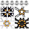 4pcs/20Pcs Wheel Nuts Bolts M12 x 1.5 For Ford FIESTA Cougar for Focus KA For MONDEO For C-MAX 1988-2014 Alloy Nuts Accessories