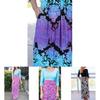 Premium Quality Boho Long Maxi Dress Featuring Floral Vintage Design For Summer