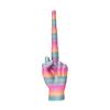 3D Printed Retractable Middle Finger Telescopic Middle Finger Figurine Stress Relief Toy Home Office Living Room Desktop Decoration Ornament Gag Gift