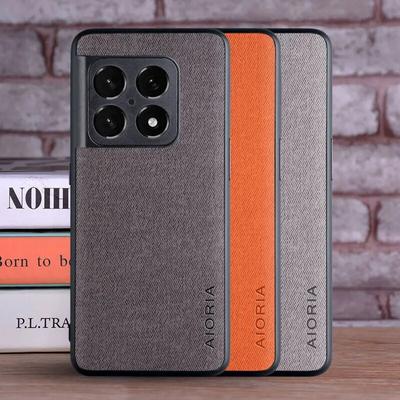 Etui na Oneplus 10 Pro 10T Luksusowe tekstylne Skórzane etui z miękkim TPU, twardym etui na telefon na etui oneplus 10 pro