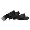 New Rotating Automatic Buckle Double-sided Nylon Belt Men's Casual Versatile Toothless and Hole-free Thickened Canvas Belt