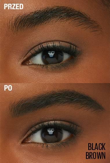 Maybelline Express Brow Satin Duo Matita per Sopracciglia 05 Nero Marrone