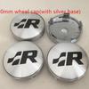 4 szt. 56mm 60mm osłona środkowa koła samochodu kołpak piasty żywica odznaka naklejka z logo stylizacja akcesoriów samochodowych