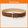 Street Style Solid Color Suede Women Casual Wide Belt For Trendy Womens Accessories