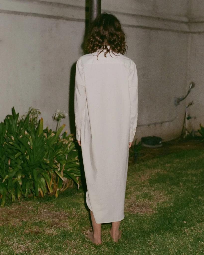 BASERANGE Ole Shirt Dress (Organic Cotton)