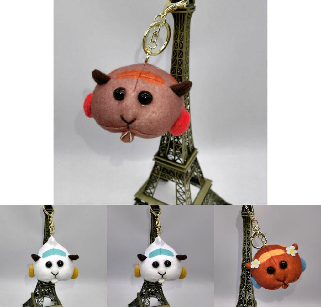 Cute 10cm Pui Pui Molcar Plush Keychain Perfect For Anime Lovers