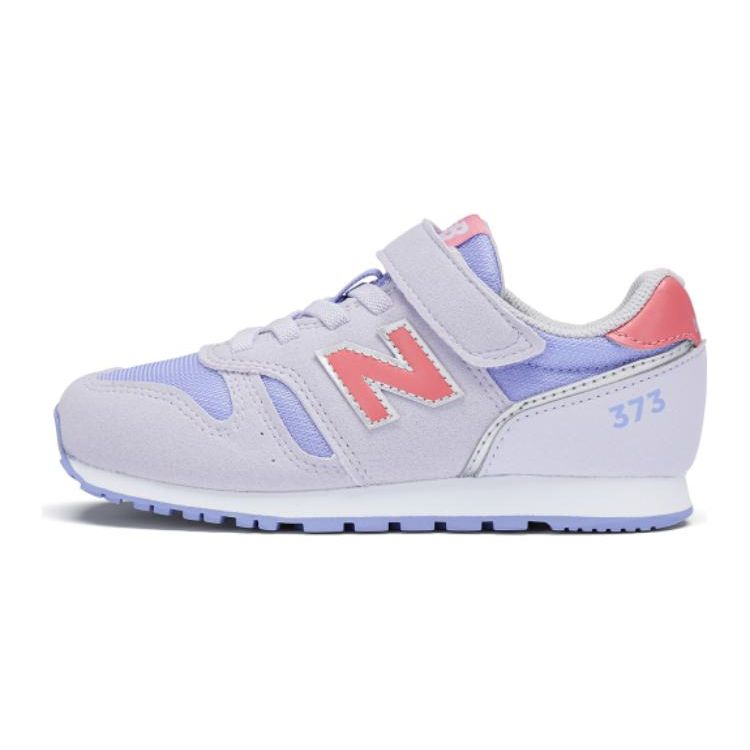 New Balance NB 373 Mesh Low-Top Cushioning Breathable Casual Shoes Kids Sneakers Pink Purple YV373JQ2 28