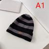 Knit Beanie Hat Women Men Elastic Winter Warm Brimless Hat Outdoor Coldproof Skullcap Bonnet