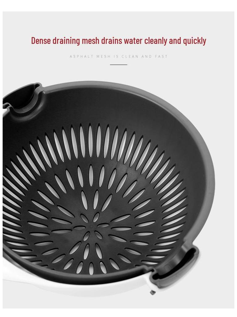 Home Jia Yue Multifunctional Vegetable Cutter: Slicer, Grater, Drain Basket, Shredder