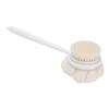 Back Scrubber Brush Long Handle Dual Sided Shower Brush with 2 Replacement Heads for Leg Foot