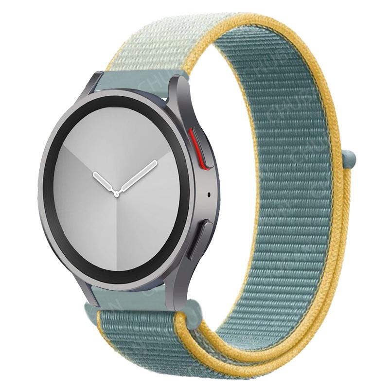 Nylon Loop Band For Samsung Galaxy Watch 6/5/pro/4/Classic/active 2 40-44mm Belt 20mm/22mm Bracelet Huawei GT 4-2-2e-3 Pro Strap