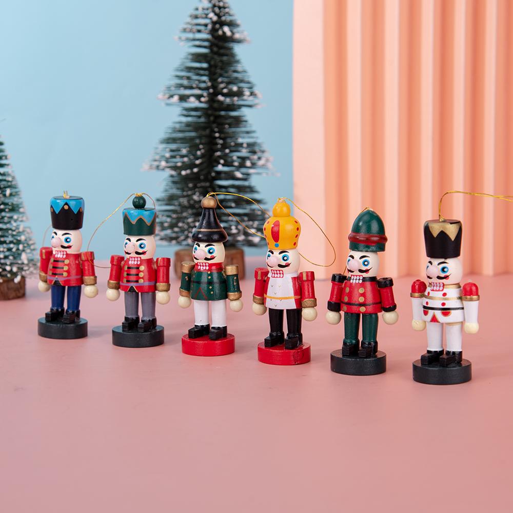 Mini Nussknacker-Ornament